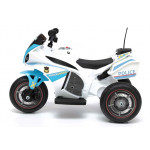 Elektrická motorka GTM5588-A  - bielo- modrá